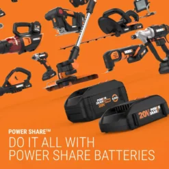 WORX WX997L MAKERX 20V 5-Tool Combo Kit -US Coleman Sales 2024 20v 4 1 2 angle grinder w brushlessmotor bc652f05 1333 44c9 84e7 ac7a95ca3803 1