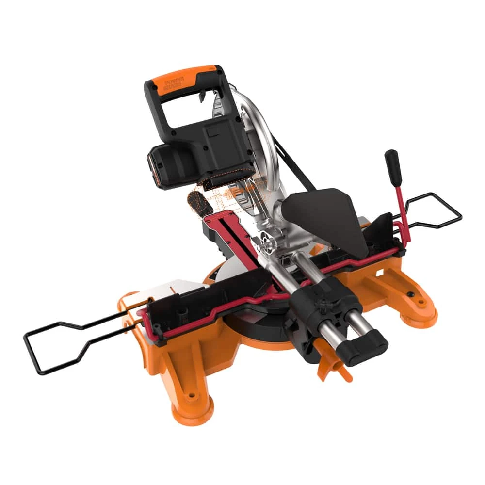 WORX NITRO 20V Sliding Miter Saw With Work-Holding Clamp, 7-1/4-in (Tool Only) 2 WORX NITRO 20V Sliding Miter Saw With Work-Holding Clamp, 7-1/4-in (Tool Only) - Image 2