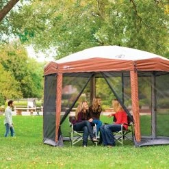 Coleman Back Home Instant 2-Door Screen House/Canopy Tent/Gazebo Camping Shelter, 12-ft X 10-ft -US Coleman Sales 2024 clm backhome gazebo 53370c08 e6b5 4d61 ac58 bec9b21146c4