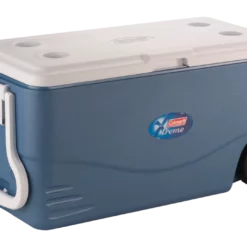 Coleman Wheeled Cooler, With Handle, 97-L, Blue