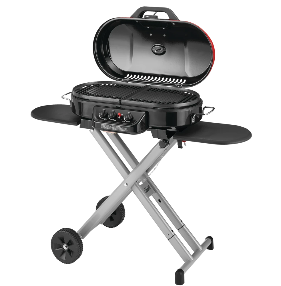 Coleman Roadtrip Portable 3-Burner Propane Gas BBQ Grill With A Folding Cart Stand 11 Coleman Roadtrip Portable 3-Burner Propane Gas BBQ Grill With A Folding Cart Stand - Image 11