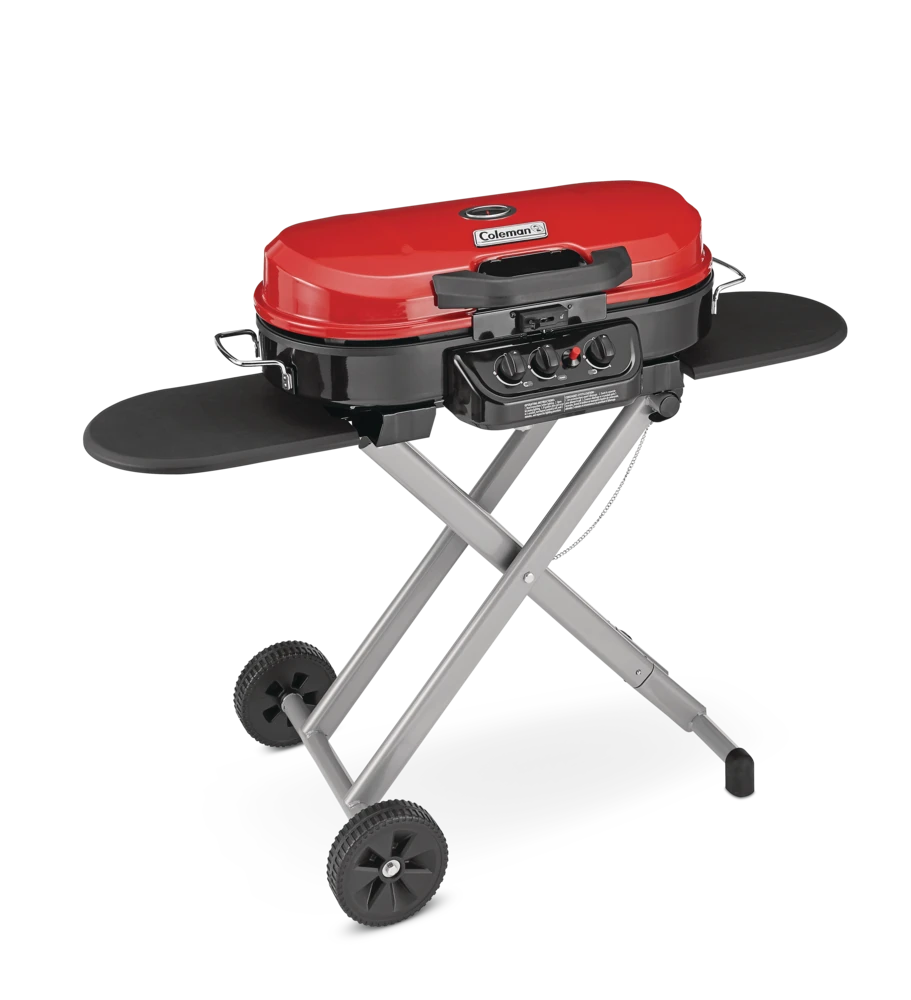 Coleman Roadtrip Portable 3-Burner Propane Gas BBQ Grill With A Folding Cart Stand 4 Coleman Roadtrip Portable 3-Burner Propane Gas BBQ Grill With A Folding Cart Stand - Image 4