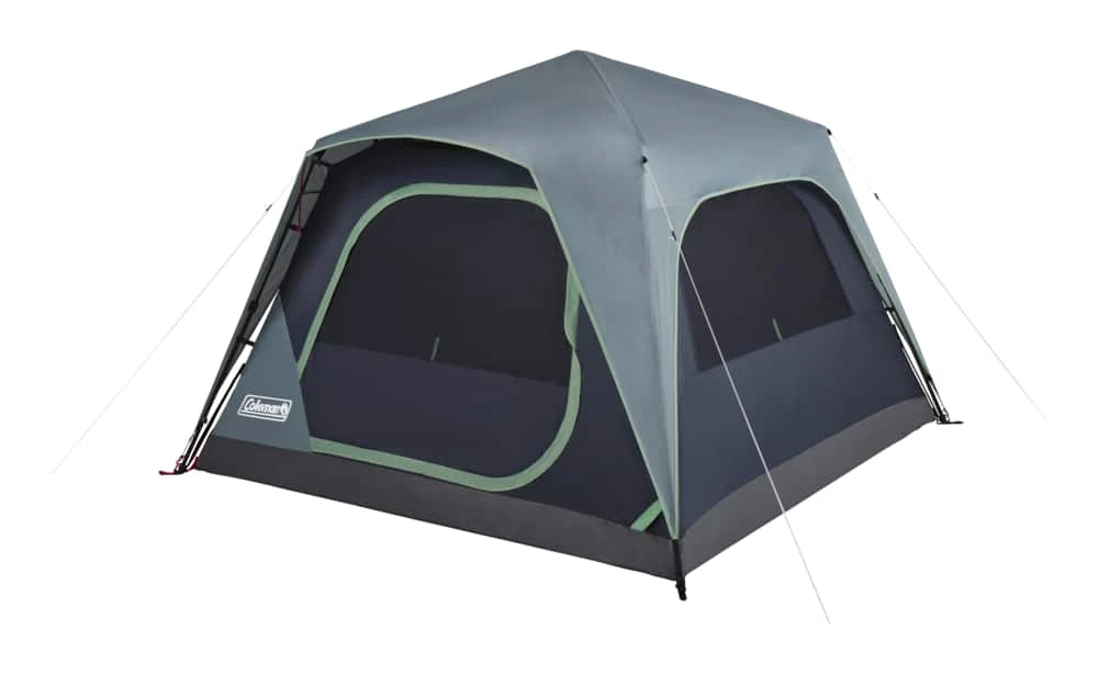 Coleman 3-Season, 4-Person Instant Set-Up Camping Cabin Tent W/ Rain Fly & Carry Bag 3 Coleman 3-Season, 4-Person Instant Set-Up Camping Cabin Tent W/ Rain Fly & Carry Bag - Image 3