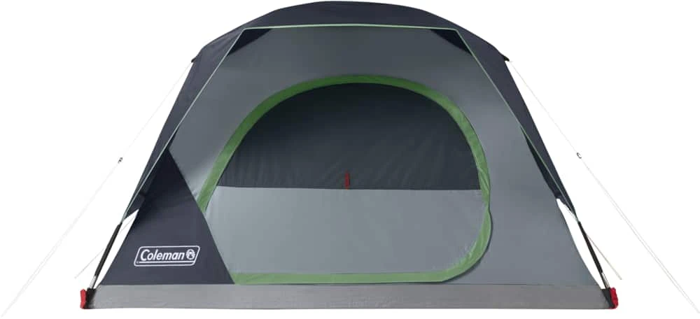 Coleman Skydome 3-Season, 4-Person Easy Set-Up Camping Dome Tent W/ Rain Fly & Carry Bag 2 Coleman Skydome 3-Season, 4-Person Easy Set-Up Camping Dome Tent W/ Rain Fly & Carry Bag - Image 2