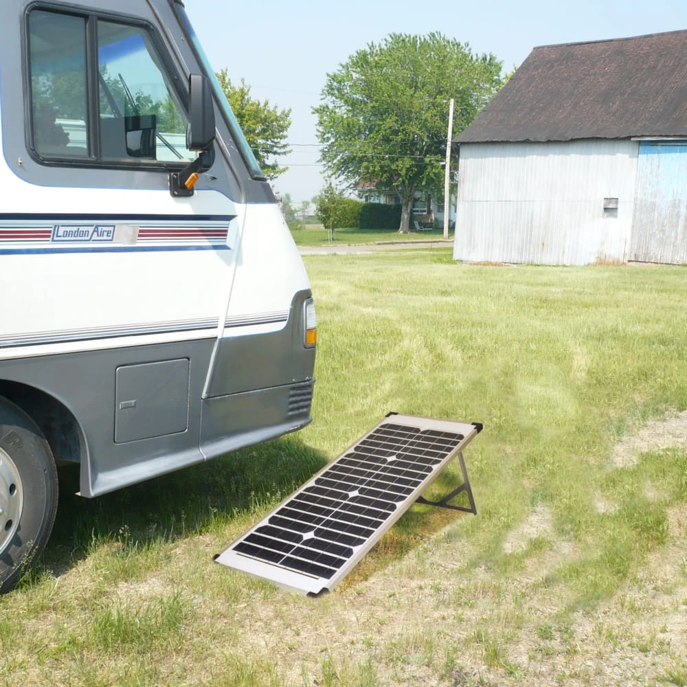Coleman 40 Watt, 12V Portable Folding Solar Panel With Stand Includes 7A Charge Controller 14 Coleman 40 Watt, 12V Portable Folding Solar Panel With Stand Includes 7A Charge Controller - Image 14