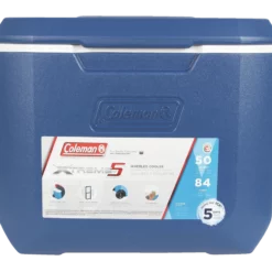 Coleman Wheeled Cooler, With Handle, 47.3-L, Blue 7 Coleman Wheeled Cooler, With Handle, 47.3-L, Blue -US Coleman Sales 2024 coleman 50qt wheeled cooler c5101539 8e41 41bc b879 a5af52cc76ee
