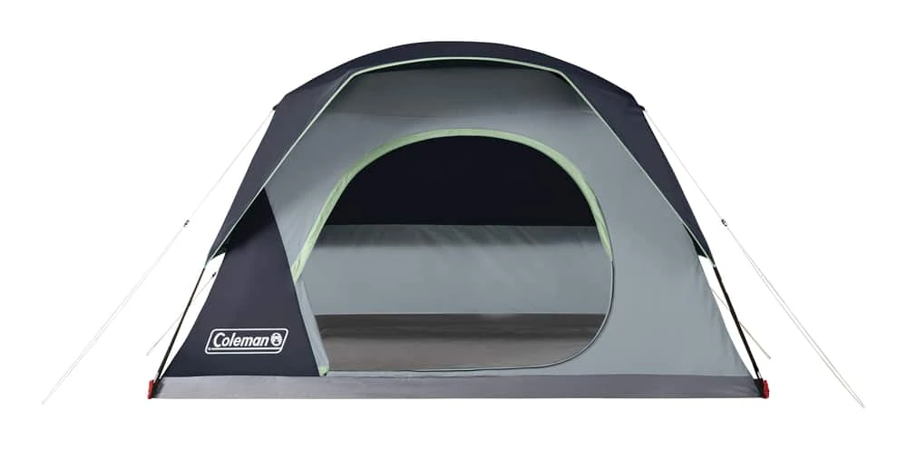 Coleman Skydome 3-Season, 6-Person Easy Set-Up Camping Dome Tent W/ Rain Fly, Gear Loft & Carry Bag 4 Coleman Skydome 3-Season, 6-Person Easy Set-Up Camping Dome Tent W/ Rain Fly, Gear Loft & Carry Bag - Image 4