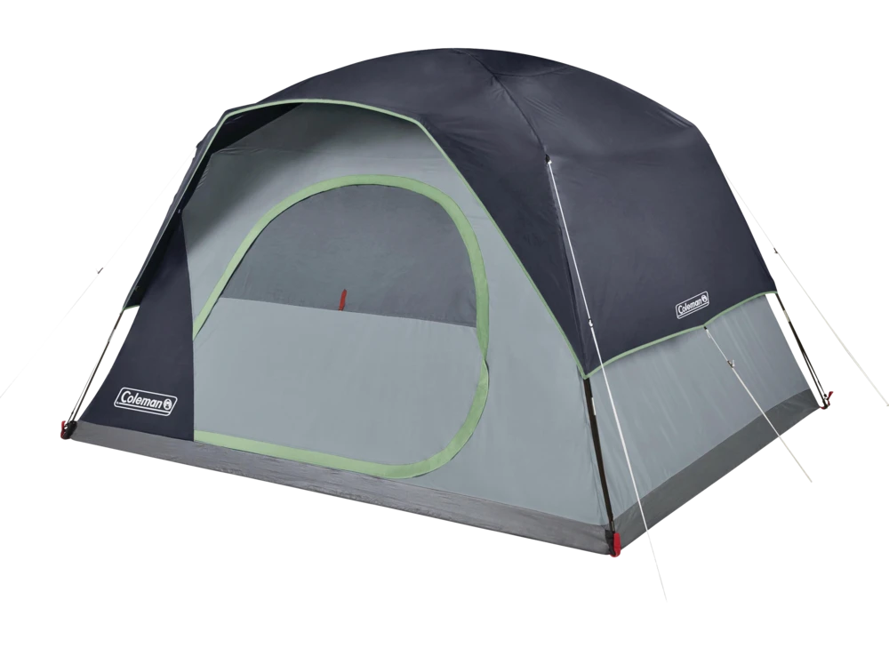 Coleman Skydome 3-Season, 6-Person Easy Set-Up Camping Dome Tent W/ Rain Fly, Gear Loft & Carry Bag 2 Coleman Skydome 3-Season, 6-Person Easy Set-Up Camping Dome Tent W/ Rain Fly, Gear Loft & Carry Bag - Image 2