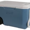 Coleman Xtreme® 5 Wheeled Cooler, With Handle, 58.6-L, Blue