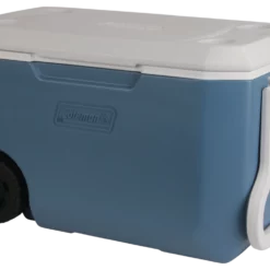 Coleman Xtreme® 5 Wheeled Cooler, With Handle, 58.6-L, Blue