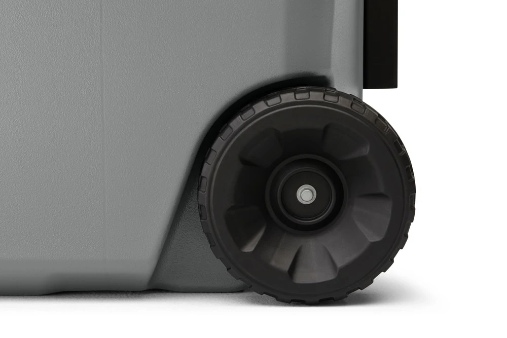 Coleman Hard Wheeled Cooler, With Handle, 61.5-L, Grey 5 Coleman Hard Wheeled Cooler, With Handle, 61.5-L, Grey - Image 5