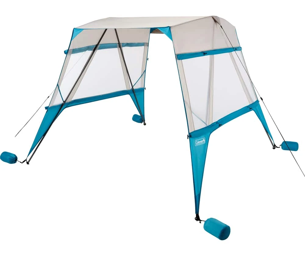 Coleman Backpack Shelter, Portable Pop-Up Beach Sun Shade Tent W/ UPF 50+, 7-ft X 7-ft 3 Coleman Backpack Shelter, Portable Pop-Up Beach Sun Shade Tent W/ UPF 50+, 7-ft X 7-ft - Image 3