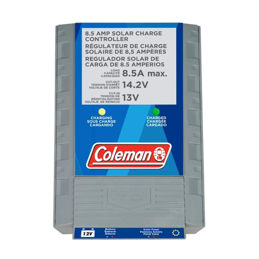 Coleman 8.5A, 12V Digital Solar Panel Charge Controller 4 Coleman 8.5A, 12V Digital Solar Panel Charge Controller - Image 4