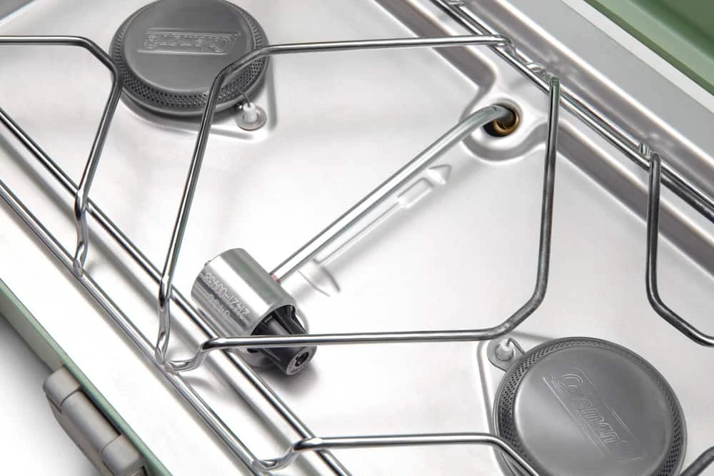 Coleman Cascade 222 Double-Burner 22,000 BTUs Rotary Ignition Camp Stove 7 Coleman Cascade 222 Double-Burner 22,000 BTUs Rotary Ignition Camp Stove - Image 7