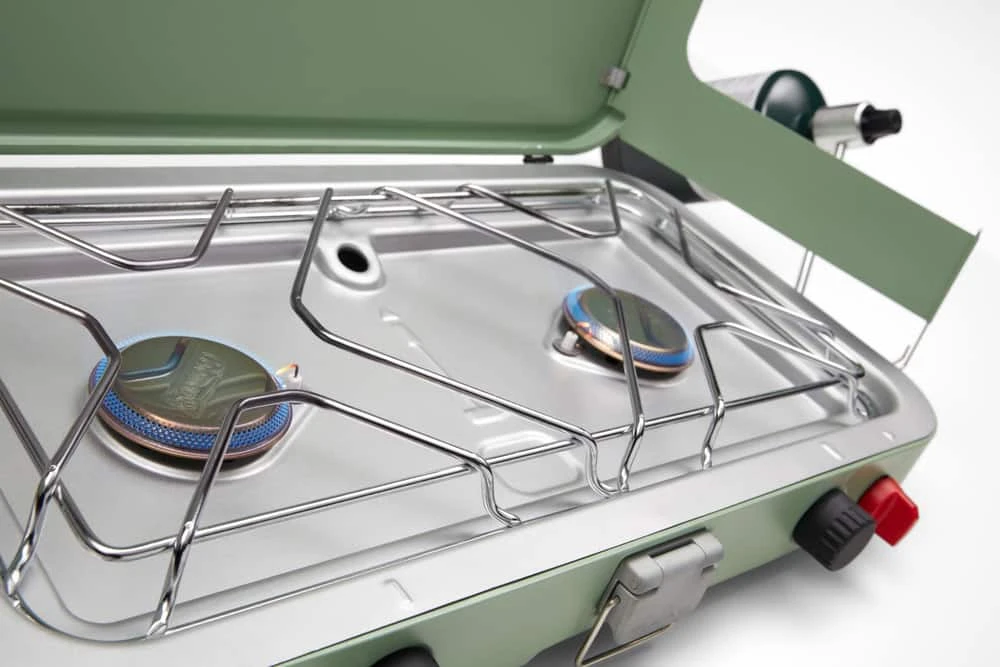 Coleman Cascade 222 Double-Burner 22,000 BTUs Rotary Ignition Camp Stove 8 Coleman Cascade 222 Double-Burner 22,000 BTUs Rotary Ignition Camp Stove - Image 8