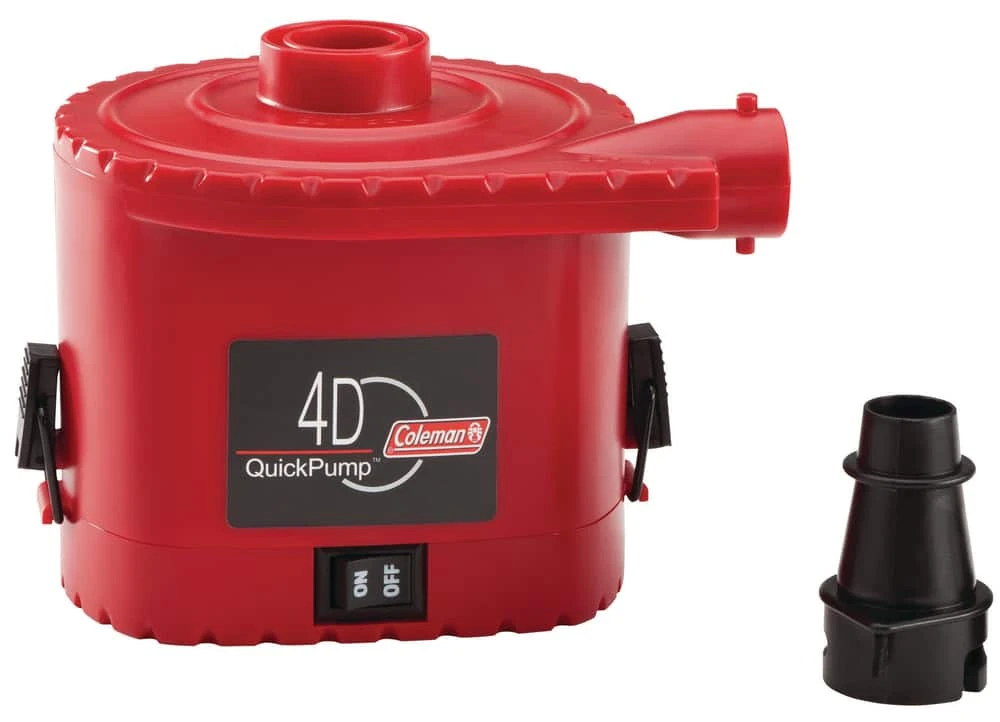 Coleman Full QuickBed Single-High Inflatable Air Mattress/Airbed W/ Flocked Top 4 Coleman Full QuickBed Single-High Inflatable Air Mattress/Airbed W/ Flocked Top - Image 4