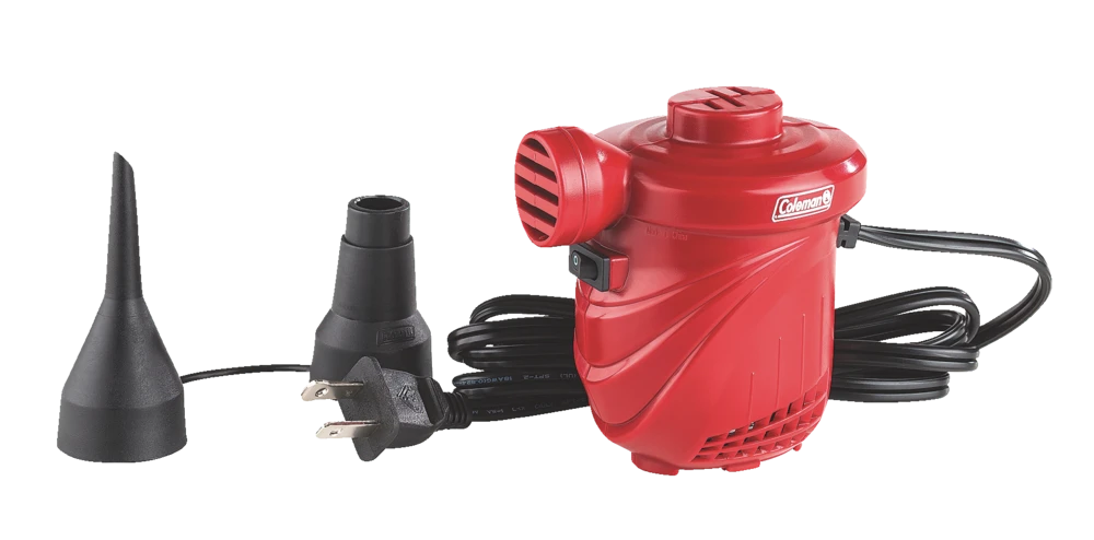 Coleman Queen Double-High Inflatable Air Mattress/Airbed W/ 120V AC Pump & Flocked Top 5 Coleman Queen Double-High Inflatable Air Mattress/Airbed W/ 120V AC Pump & Flocked Top - Image 5