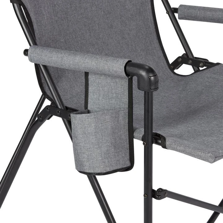 Coleman® Forester Series Sling Camping Chair With Cup Holder, Grey 4 Coleman® Forester Series Sling Camping Chair With Cup Holder, Grey - Image 4
