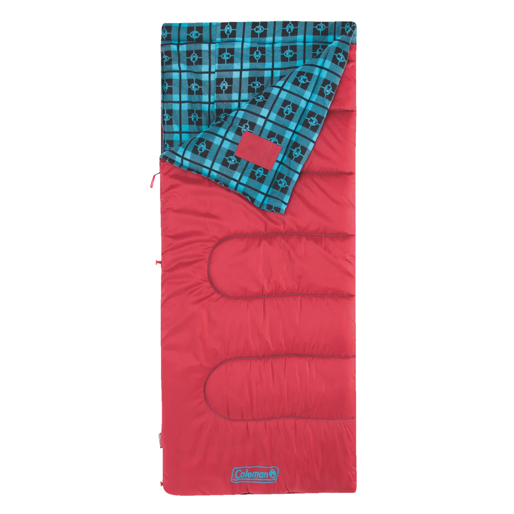 Coleman Granite Peak Insulated Fleece Lined Sleeping Bag W/ Compression Sack, 10°C To 21°C 4 Coleman Granite Peak Insulated Fleece Lined Sleeping Bag W/ Compression Sack, 10°C To 21°C - Image 4
