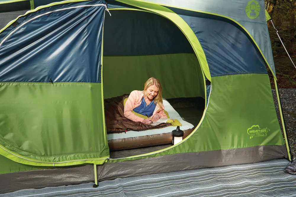 Coleman Granite Peak Insulated Fleece Lined Sleeping Bag W/ Compression Sack, 10°C To 21°C 6 Coleman Granite Peak Insulated Fleece Lined Sleeping Bag W/ Compression Sack, 10°C To 21°C - Image 6