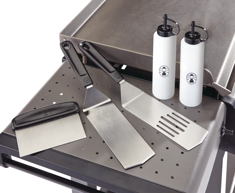 Coleman Cookout™ Stainless Steel Outdoor BBQ Grill Griddle Accessories Tools Set, 5-pc 2 Coleman Cookout™ Stainless Steel Outdoor BBQ Grill Griddle Accessories Tools Set, 5-pc - Image 2