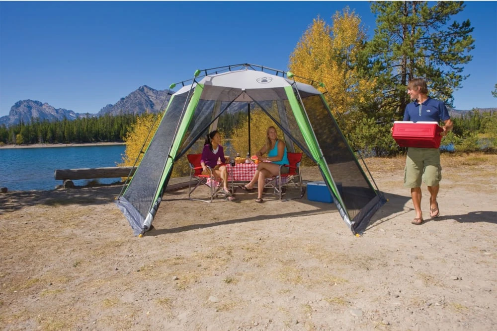 Coleman Instant 2-Door Screen House/Canopy Tent/Gazebo Camping Shelter, 15-ft X 13-ft 7 Coleman Instant 2-Door Screen House/Canopy Tent/Gazebo Camping Shelter, 15-ft X 13-ft - Image 7