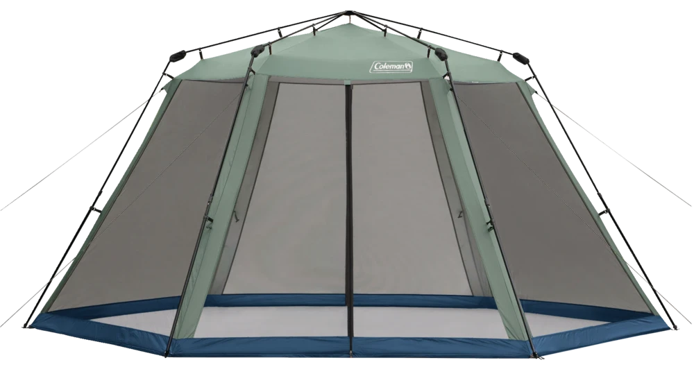 Coleman Instant 2-Door Screen House/Canopy Tent/Gazebo Camping Shelter, 15-ft X 13-ft 1 Coleman Instant 2-Door Screen House/Canopy Tent/Gazebo Camping Shelter, 15-ft X 13-ft