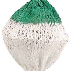 Coleman Slip-On Rosette Shape #51 Lantern Mantles, Green & White