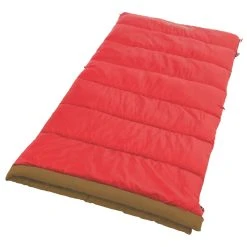 Coleman Lassen Insulated Mild Weather Sleeping Bag W/ Compression Sack, 5 To 21°C