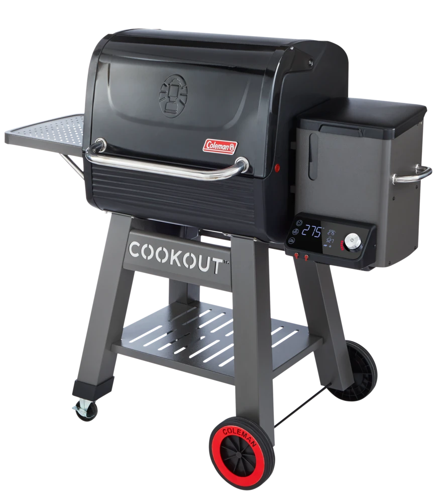 Coleman Cookout Wood Pellet Grill & Smoker With Digital Controls 5 Coleman Cookout Wood Pellet Grill & Smoker With Digital Controls - Image 5