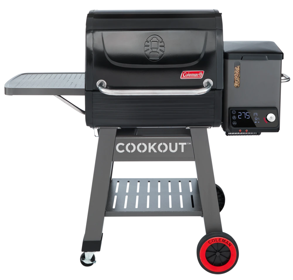 Coleman Cookout Wood Pellet Grill & Smoker With Digital Controls 3 Coleman Cookout Wood Pellet Grill & Smoker With Digital Controls - Image 3