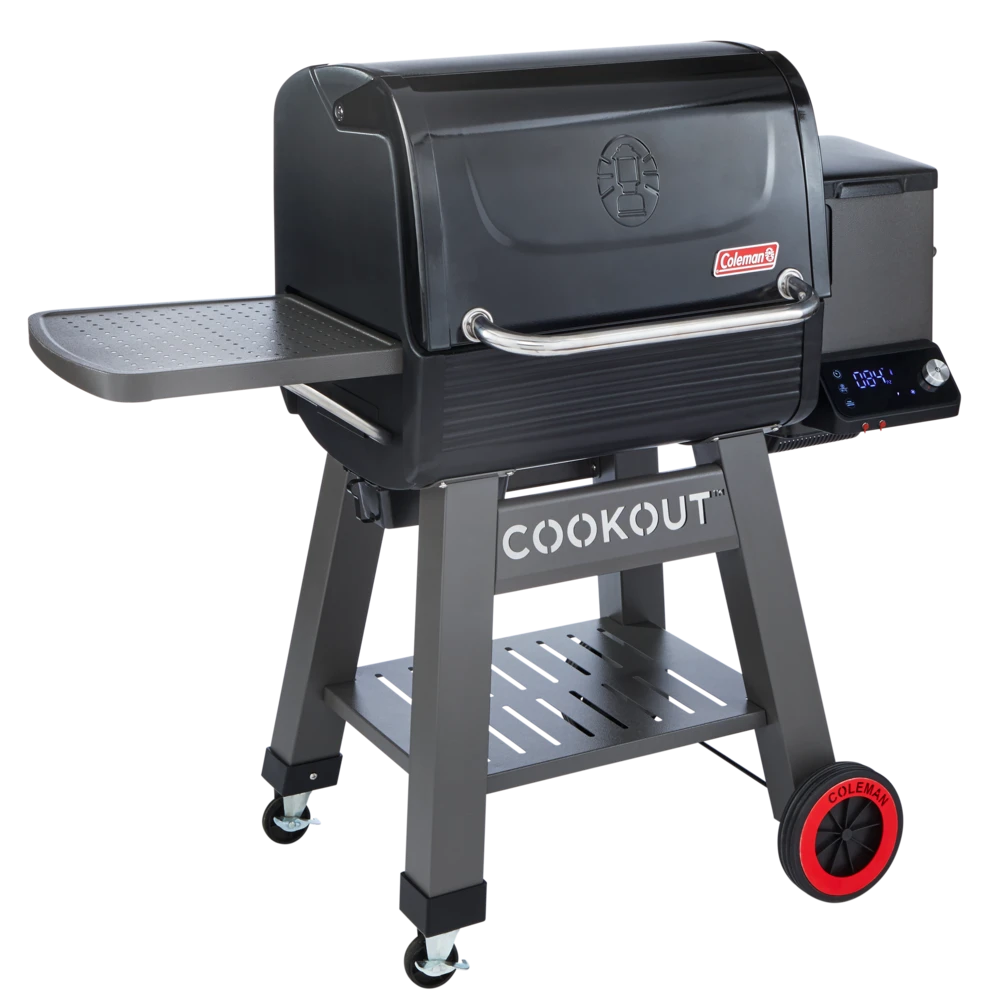 Coleman Cookout Wood Pellet Grill & Smoker With Digital Controls 2 Coleman Cookout Wood Pellet Grill & Smoker With Digital Controls - Image 2
