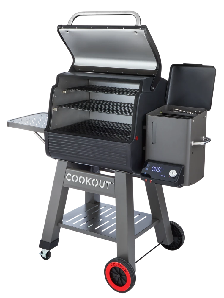 Coleman Cookout Wood Pellet Grill & Smoker With Digital Controls 6 Coleman Cookout Wood Pellet Grill & Smoker With Digital Controls - Image 6