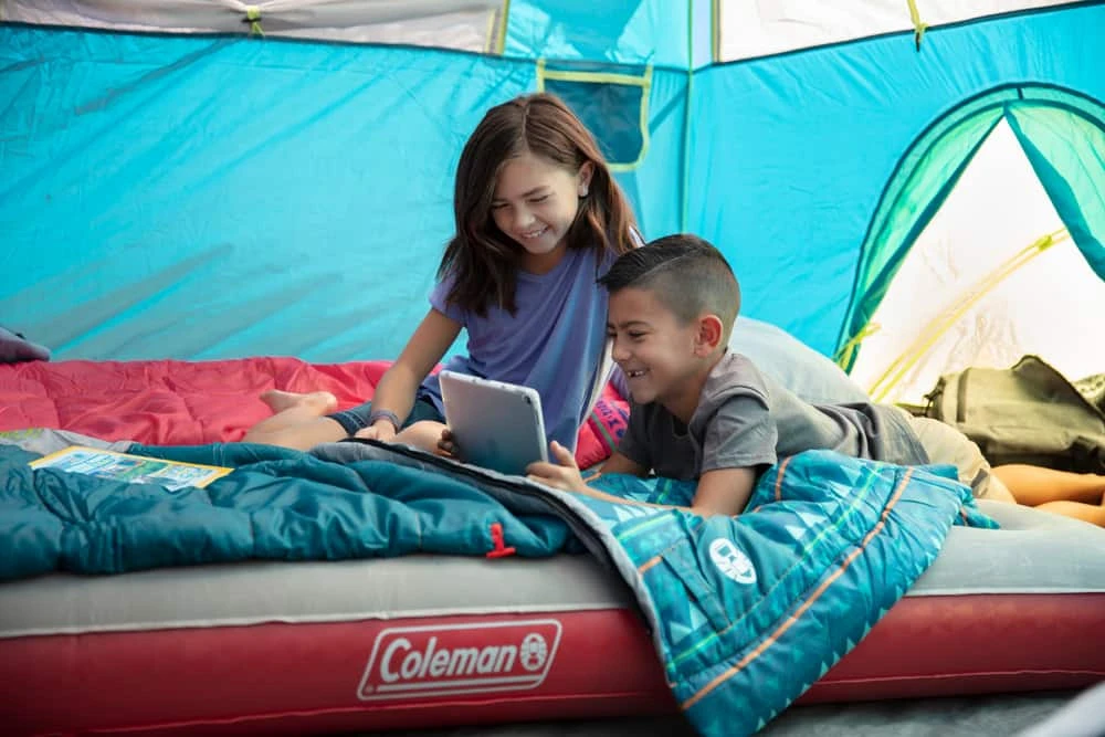 Coleman Queen QuickBed Inflatable Air Mattress/Airbed With 4D Pump 4 Coleman Queen QuickBed Inflatable Air Mattress/Airbed With 4D Pump - Image 4