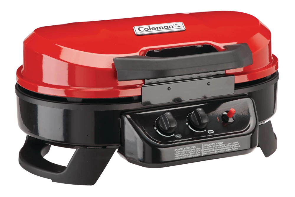 Coleman Roadtrip Portable Tabletop 2-Burner Propane Gas BBQ Grill 2 Coleman Roadtrip Portable Tabletop 2-Burner Propane Gas BBQ Grill - Image 2