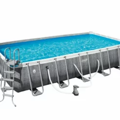 Gazebo Parts Direct Sales Store 39 Coleman® Rectangular Steel Frame Swimming Pool With Ladder, 22-ft X 12-ft X 52-in