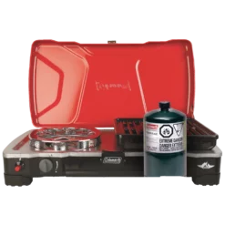 Coleman FyreSergeant Double-Burner 22,000 BTUs Camp Stove With 2-Grill Grates -US Coleman Sales 2024 coleman stove 2 hyperflame 22k btu aabbf984 9895 47f3 b638 cb50e16dc7b4