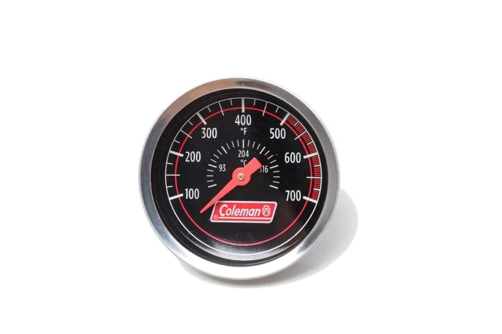 Coleman Stainless Steel BBQ Temperature Gauge, 2 3/4 X 2 3/4 X 2 3/4-in 1 Coleman Stainless Steel BBQ Temperature Gauge, 2 3/4 X 2 3/4 X 2 3/4-in