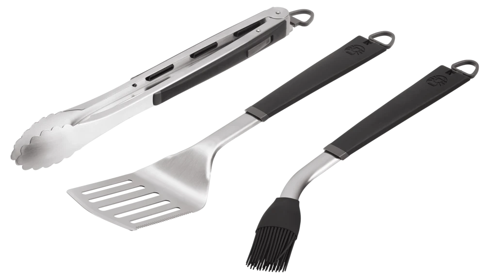 Coleman Revolution Stainless Steel BBQ Tool Set, 3 Pieces 1 Coleman Revolution Stainless Steel BBQ Tool Set, 3 Pieces