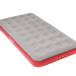 Coleman Twin QuickBed Inflatable Air Mattress/Airbed W/ 4D Pump & Wrap 'N' Roll Storage