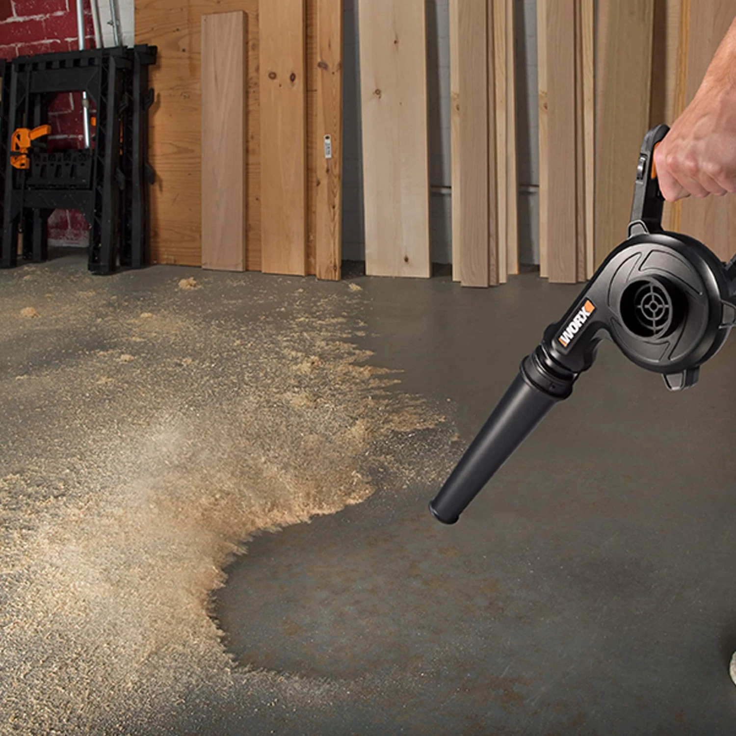 WORX Cordless 3-Speed Jobsite Blower, 160-mph (Tool Only) 3 WORX Cordless 3-Speed Jobsite Blower, 160-mph (Tool Only) - Image 3