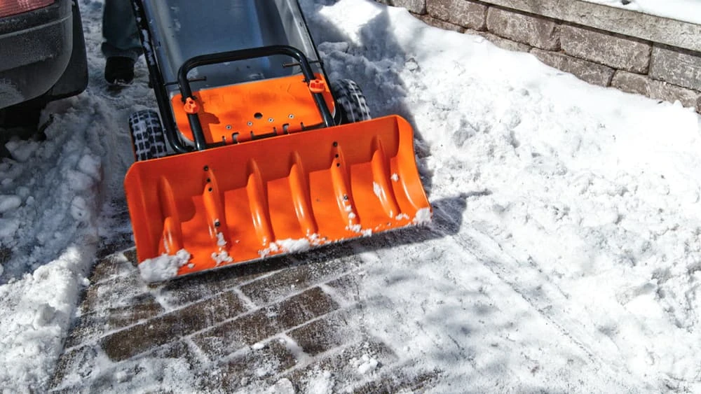 Worx Snow Plow Attachment For Worx Aerocart, Features Galvanized Steel Wear Strip 1 Worx Snow Plow Attachment For Worx Aerocart, Features Galvanized Steel Wear Strip