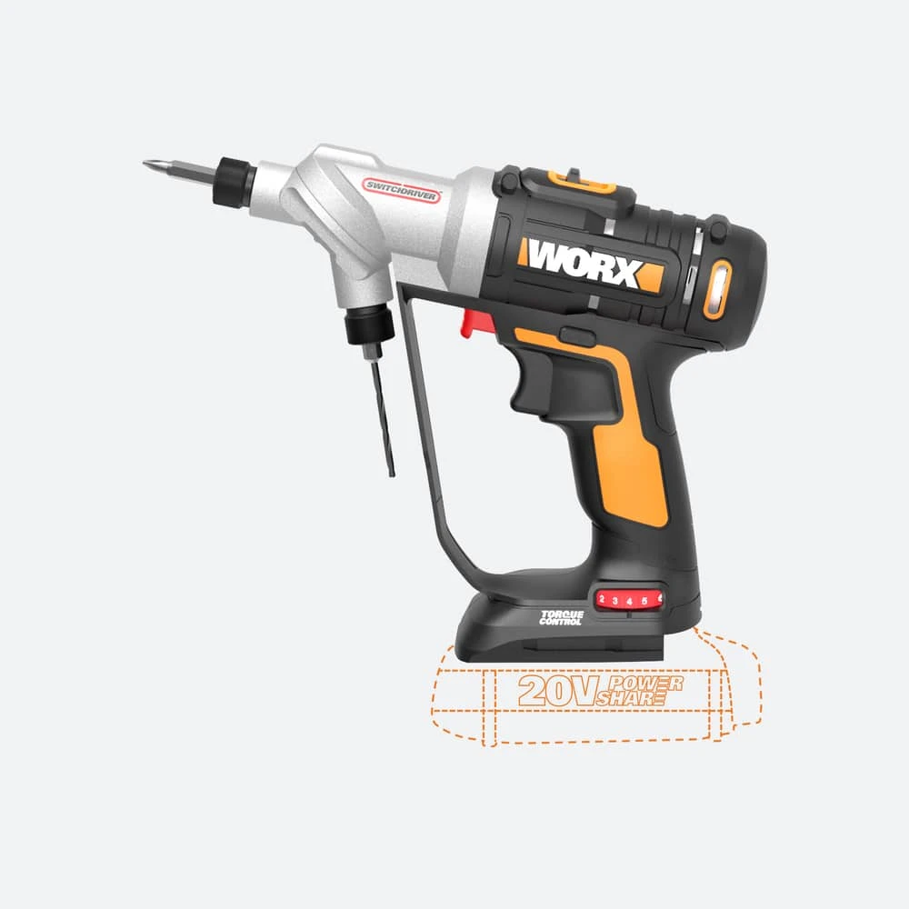 WORX Power Share Switchdriver (Tool Only) 2 WORX Power Share Switchdriver (Tool Only) - Image 2