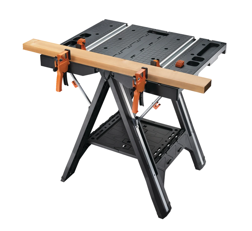 Worx Pegasus Foldable Worktable & Sawhorse, 31x25x32-in 12 Worx Pegasus Foldable Worktable & Sawhorse, 31x25x32-in - Image 12