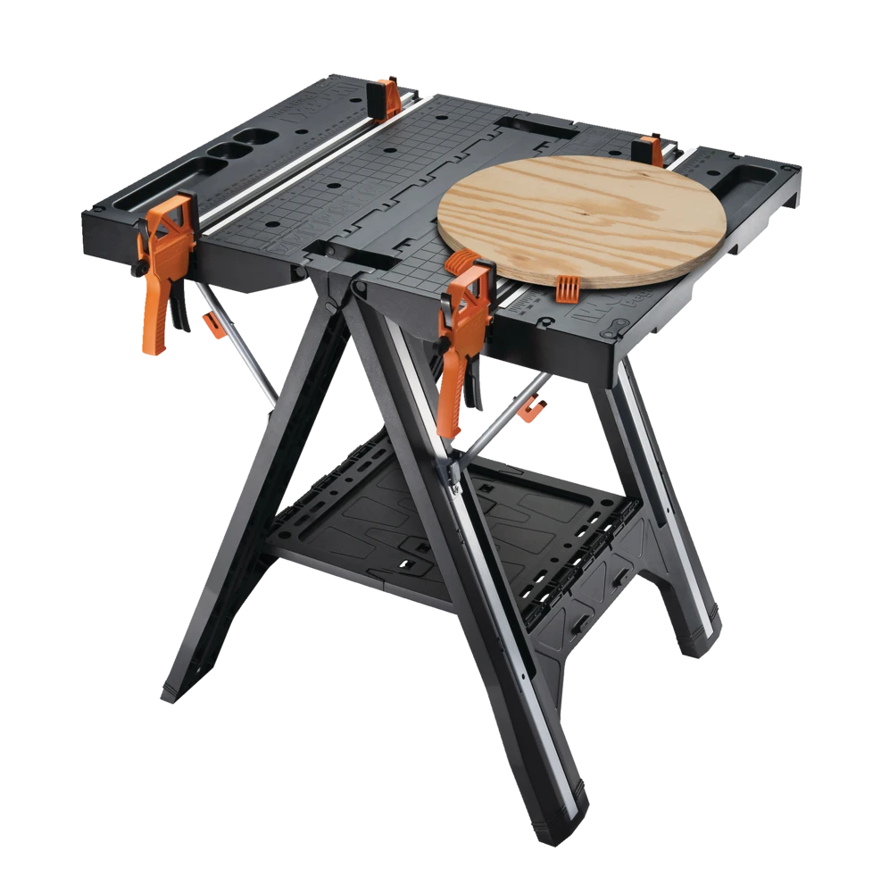 Worx Pegasus Foldable Worktable & Sawhorse, 31x25x32-in 11 Worx Pegasus Foldable Worktable & Sawhorse, 31x25x32-in - Image 11