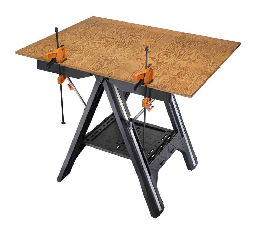 Worx Pegasus Foldable Worktable & Sawhorse, 31x25x32-in 7 Worx Pegasus Foldable Worktable & Sawhorse, 31x25x32-in - Image 7