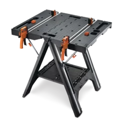Worx Pegasus Foldable Worktable & Sawhorse, 31x25x32-in