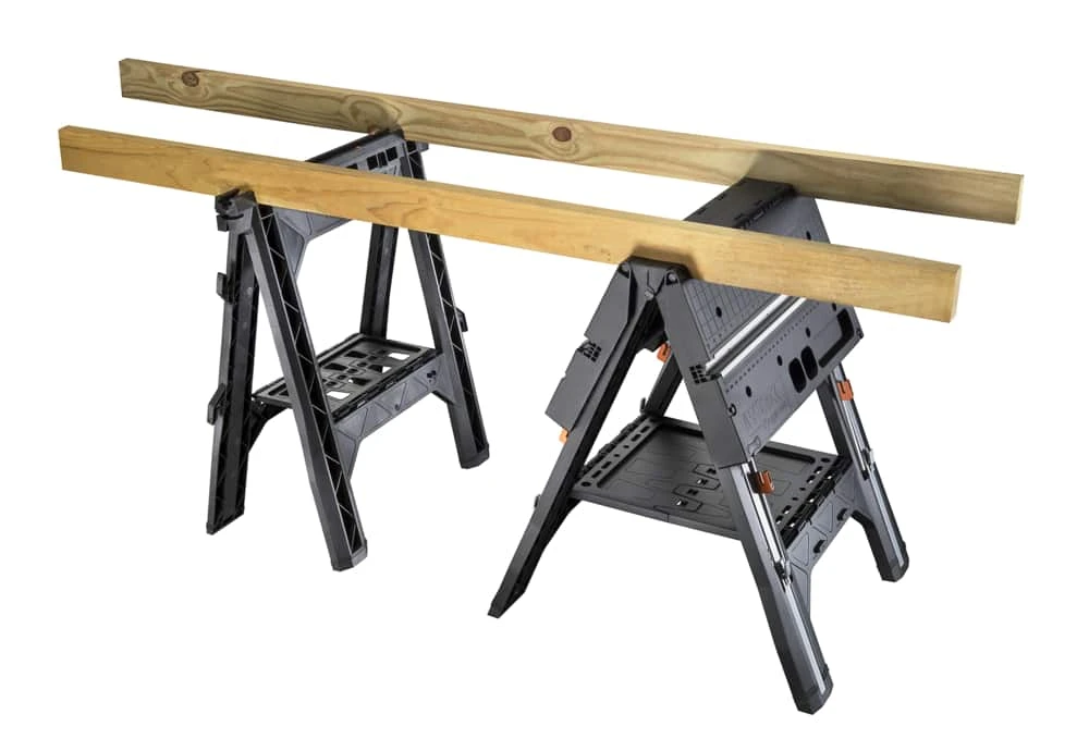 Worx Pegasus Foldable Worktable & Sawhorse, 31x25x32-in 10 Worx Pegasus Foldable Worktable & Sawhorse, 31x25x32-in - Image 10