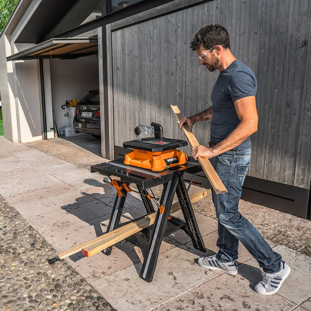 Worx Pegasus Foldable Worktable & Sawhorse, 31x25x32-in 13 Worx Pegasus Foldable Worktable & Sawhorse, 31x25x32-in - Image 13