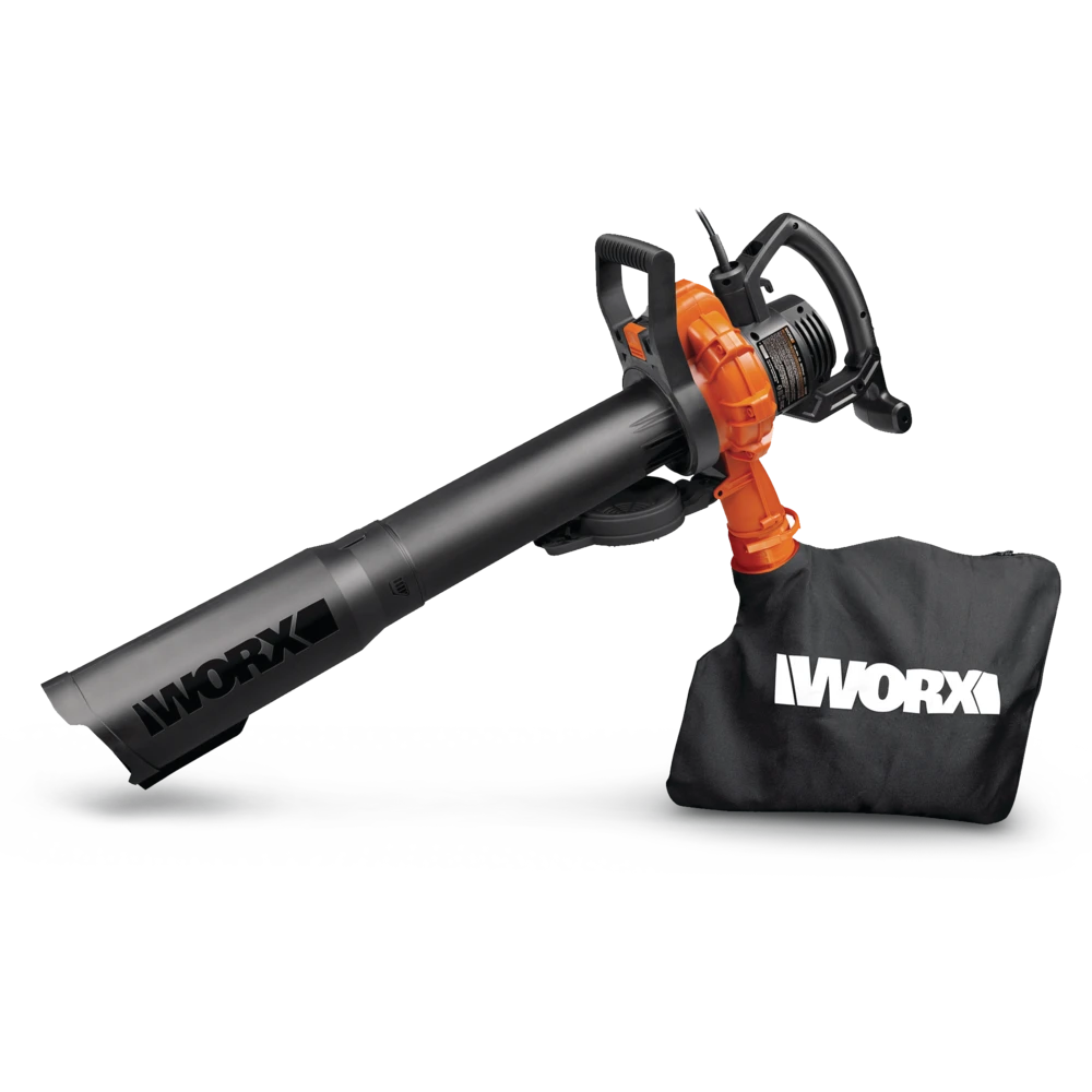 WORX WG518 12 Amp 385CFM Electric Leaf Blower, Vacuum, & Mulcher 6 WORX WG518 12 Amp 385CFM Electric Leaf Blower, Vacuum, & Mulcher - Image 6